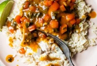 Broiled Tilapia in Thai Coconut Curry Sauce Recipe