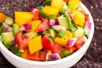 Fresh Avocado Mango Salsa for Tacos and Grilled Fish