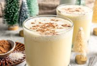 Creamy Homemade Eggnog Recipe with Nutmeg