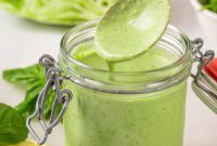 Creamy Green Goddess Salad Dressing Recipe