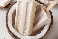 Creamy Coconut Popsicles Recipe