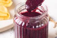 Homemade Blueberry Compote Recipe for Pancakes and Yogurt