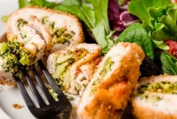 Broccoli and Cheese Stuffed Chicken Recipe (Oven or Air Fryer)