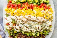 Classic Cobb Salad Recipe with Avocado and Bacon