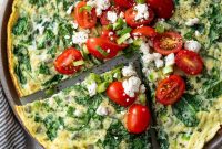 Spinach and Feta Frittata Recipe for Brunch