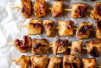 Filipino Pork Skewers with Sweet Soy BBQ Glaze