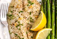 Garlic Broiled Tilapia Recipe