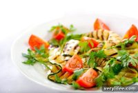 Zero-Point Grilled Zucchini and Tomato Salad