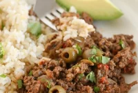 Authentic Cuban Picadillo Recipe with Raisins and Olives