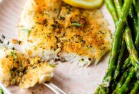 Oregano-Crusted Broiled Tilapia