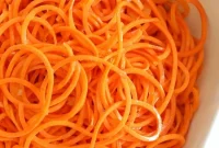 Zesty Lemon-Dijon Spiralized Carrot Salad Recipe