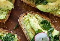Lemony Kale Avocado Toast Recipe