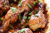 Honey Teriyaki Chicken Drumsticks – Skillet or Instant Pot
