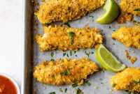 Crispy Tortilla-Crusted Chicken Tenders