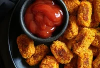 Crispy Sweet Potato and Carrot Tots