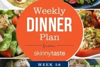 Skinnytaste Week 58 Dinner Menu & Recipes