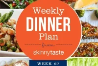 Skinnytaste Dinner Plan Week 67: 7 Dinners and Recipes