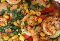 Grilled Cajun Shrimp Foil Packets