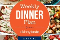 Skinnytaste Week 80 Dinner Plan: 7 Weeknight Recipes