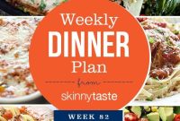 Skinnytaste Dinner Plan Week 82: Weekly Menu and Recipes