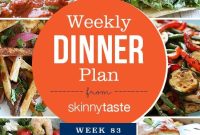 Skinnytaste Week 83: Dinner Meal Plan & Recipes