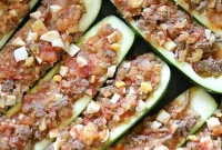 Colombian-Style Stuffed Zucchini Recipe