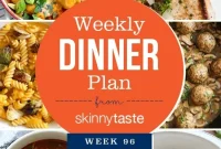 Skinnytaste Week 96 Dinner Recipes & Meal Plan