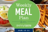 Skinnytaste Meal Plan: Week of Jan 15–21