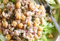 Protein-Packed Chickpea Tuna Salad Recipe