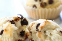 Moist Chocolate Chip Muffins from Scratch