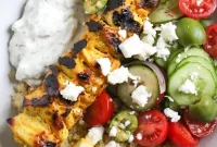 Greek Chicken Bowls with Creamy Tzatziki