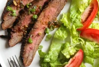 Soy-Marinated Flank Steak Recipe