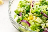 Mediterranean Chopped Salad with Feta