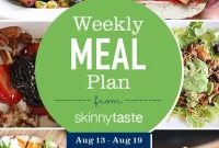 Skinnytaste Meal Plan: Week of Aug 13-19