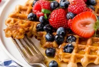 Greek Yogurt Waffles Recipe: Crispy, Fluffy and Tangy