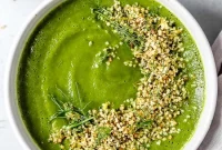 Green Detox Soup with Toasted Hemp Gremolata Recipe