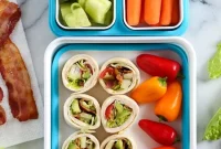 Turkey and Avocado BLT Roll-Ups