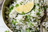 Zesty Instant Pot Cilantro Lime Rice Recipe
