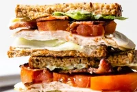Classic Turkey Club Sandwich Recipe with Bacon and Avocado