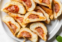 Cheesy Pizza Sausage Rolls Recipe