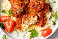 Spicy Harissa Chicken Meatballs Recipe