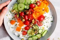 Savory Cottage Cheese Bowl Recipe for Brunch or Lunch