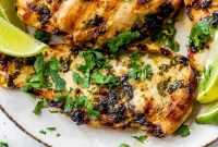 Cilantro Lime Chicken Breast: Grilled or Air Fryer