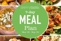 7-Day Meal Plan for September 20-26: Grocery List & Recipes