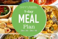 7-Day Balanced Meal Plan for Dec 20-26