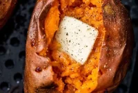 Air Fryer Baked Sweet Potato Recipe