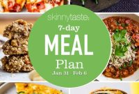 7-Day Meal Plan: Jan 31–Feb 6