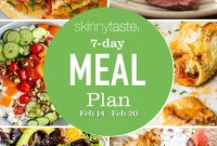 7-Day Balanced Meal Plan: Feb 14-20