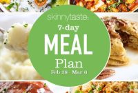 7-Day Balanced Meal Plan: Feb 28-Mar 6