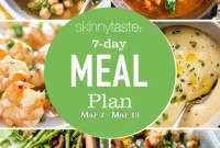 7-Day Balanced Meal Plan for March 7-13